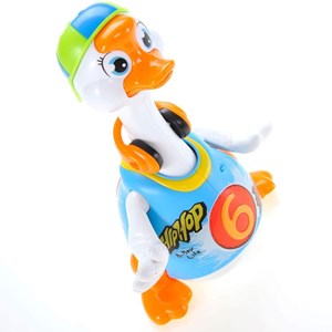 غاز موزیکال هولی تویز آبی مدل 828 Hola Toys Musical Dancing Goose_اسباب بازی