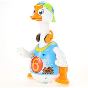 غاز موزیکال هولی تویز آبی مدل 828 Hola Toys Musical Dancing Goose_اسباب بازی