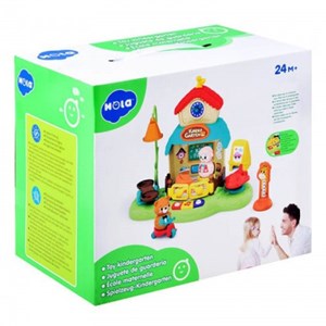 اسباب بازی موزیکال کلبه حیوانات و مهدکودک هولی تویز مدل 935 Hola Toys Kindergarten
