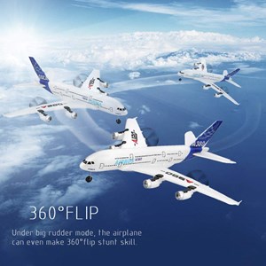 اسباب بازی هواپیمای بزرگ ایرباس کنترلی مدل Aircar A380_اسباب بازی