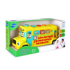 اسباب بازی موزیکال اتوبوس بزرگ مدرسه هولی تویز مدل 3126 Hola Toys Musical School Bus
