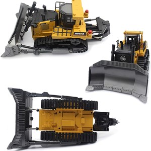  ماشین کنترلی شارژی بولدوزر حرفه ای هوینا مدل Huina Bulldozer 1569 1:16_اسباب بازی