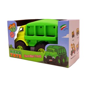 اسباب بازی کامیون بازیافت نیکو تویز RECYCLING TRUCK NIKOOTOYS