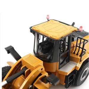  ماشین کنترلی شارژی لودر حرفه ای هوینا مدل Huina Bulldozer 1567 1:24_اسباب بازی