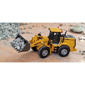 ماشین کنترلی شارژی لودر حرفه ای هوینا مدل Huina Bulldozer 1567 1:24_اسباب بازی