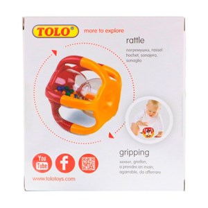 اسباب بازی جغجغه دانه رنگی تولو مدل 86280 Tolo Gripper Rattle_اسباب بازی