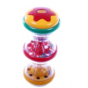 اسباب بازی جغجغه استوانه دانه رنگی تولو مدل 86440 Tolo Shake Rattle and Roll_اسباب بازی