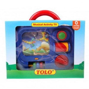 اسباب بازی تلویزیون موزیکال تولو مدل 87130 Tolo Musical Activity TV_اسباب بازی